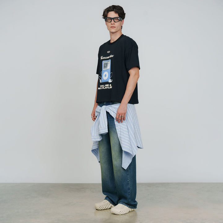 F*ck Nudes Boxy T-Shirt - Black