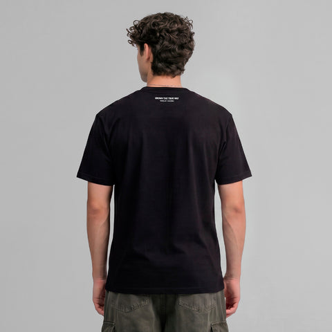 Flowers Logo T-Shirt - Black