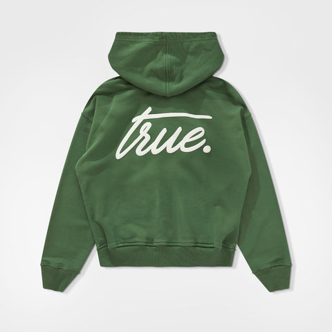 Forest Zipper Hoodie - Green