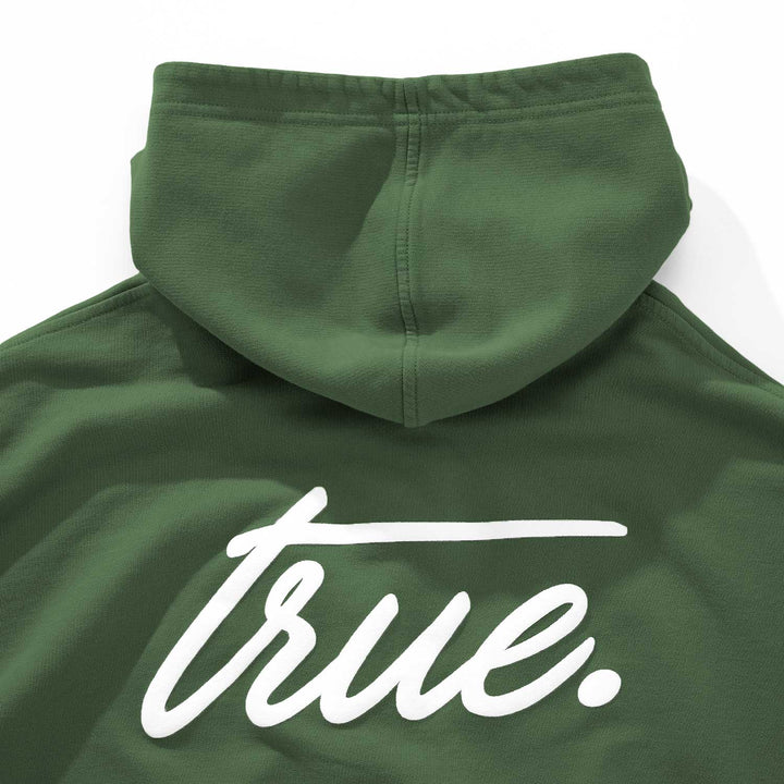 Forest Zipper Hoodie - Green