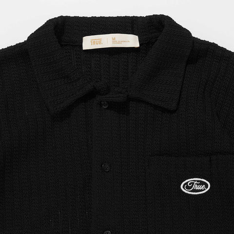 Fresh Button-Up Shirt - Black
