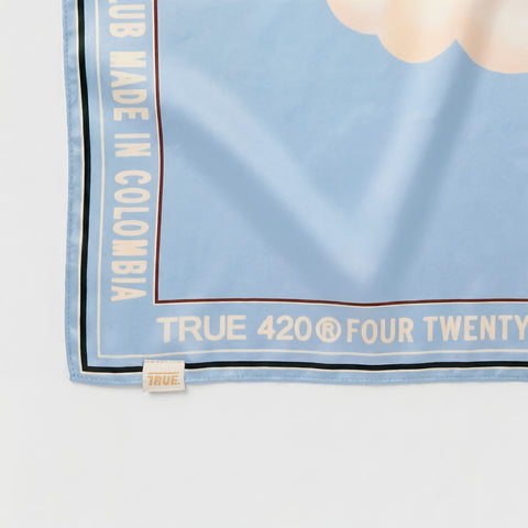 Garden Fantasy Bandana - Baby Blue