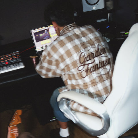 Garden Plaid Shirt - Cream