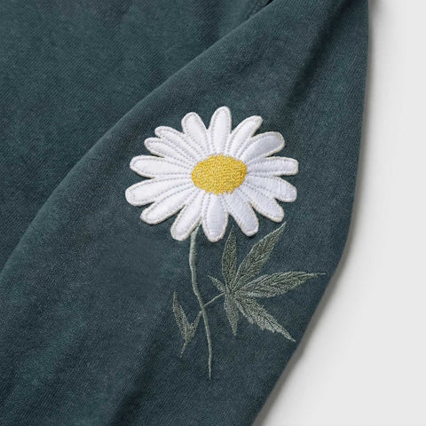 Garden Hoodie - Washed Pine Green