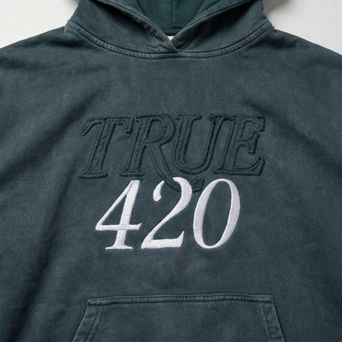 Garden Hoodie - Washed Pine Green