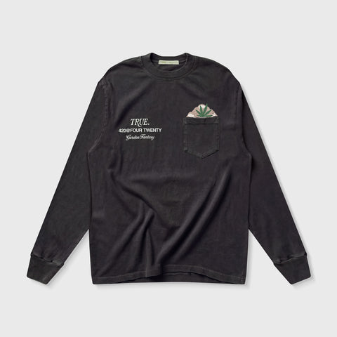 Garden LS T-Shirt - Black