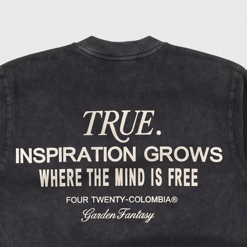 Garden LS T-Shirt - Black