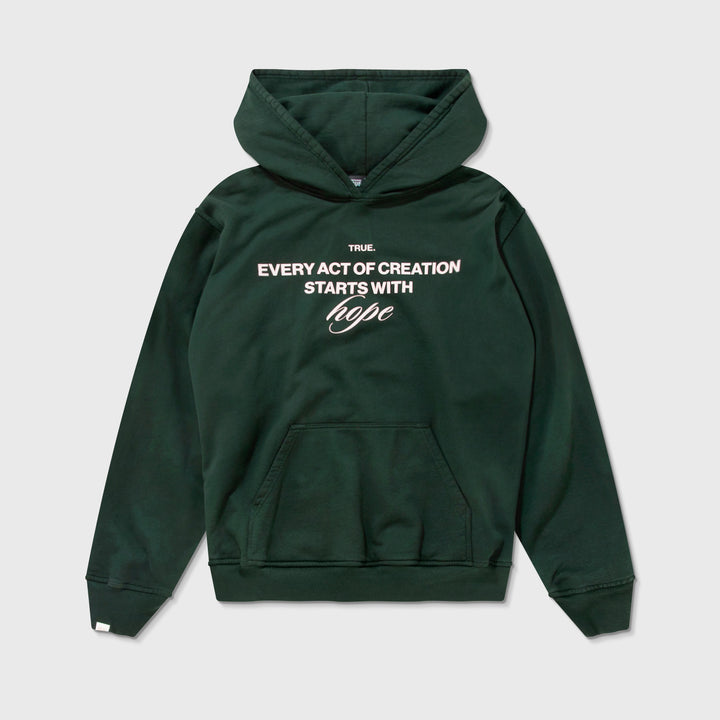 Hope Hoodie - Pine Green