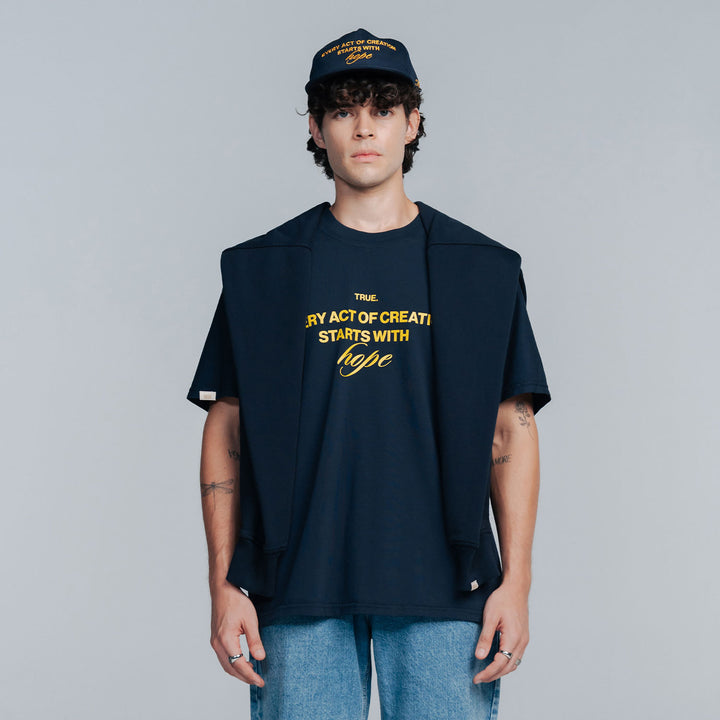 Hope T-Shirts - Dark Blue