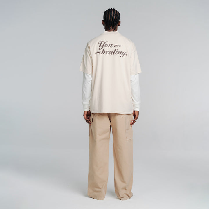 Healing Oversized T-Shirt - Sand