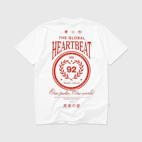 Heartbeat T-Shirt - White