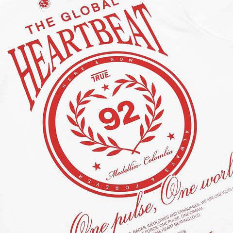 Heartbeat T-Shirt - White