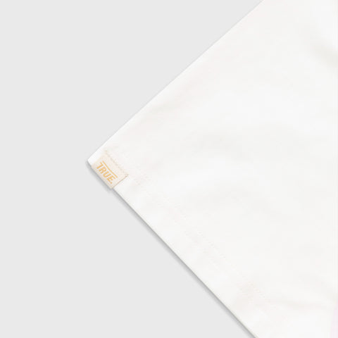 Hungry Boxy Tee - Cream