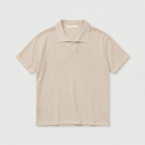 Knit Resort Polo - Sand