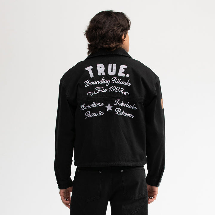 Interlude Boxy Jacket - Black