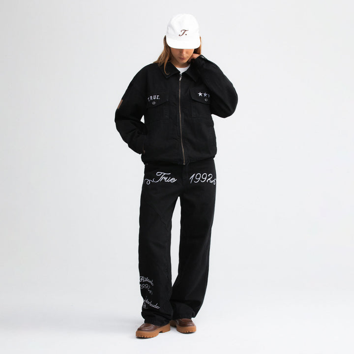 Interlude Loose Pants - Black
