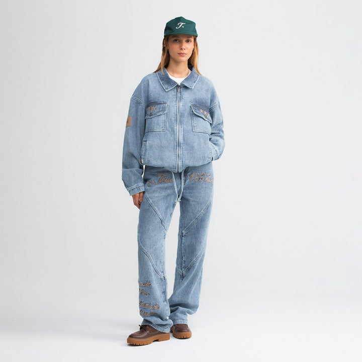 Interlude Loose Pants - Blue