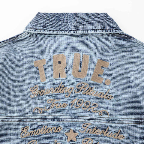 Interlude Boxy Jacket - Blue