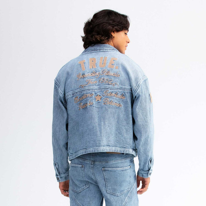 Interlude Boxy Jacket - Blue