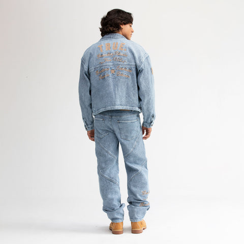 Interlude Boxy Jacket - Blue