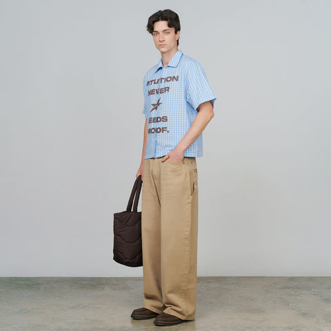 Intuition Button-Up Shirt - Baby Blue