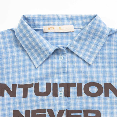 Intuition Button-Up Shirt - Baby Blue