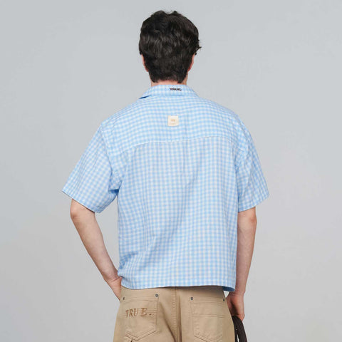 Intuition Button-Up Shirt - Baby Blue