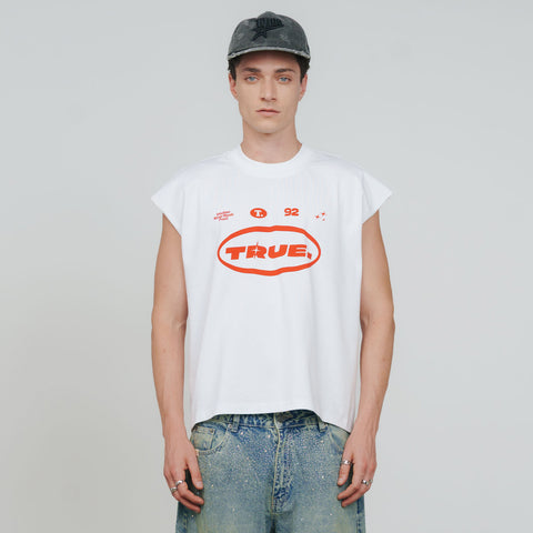 Intuition Sleeveless Tee - White