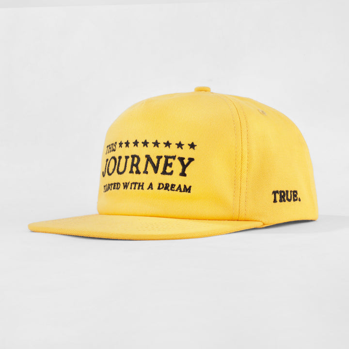 The Journey Golfer Cap - Yellow