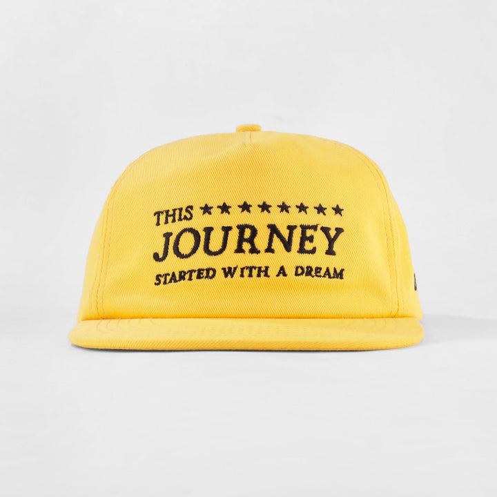 The Journey Golfer Cap - Yellow