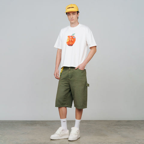 Juicy Boxy Tee - Cream