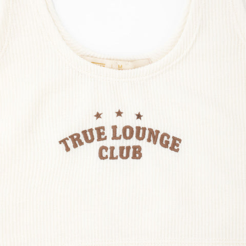Knit Lounge Top - Cream