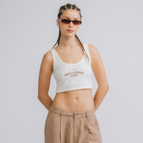 Knit Lounge Top - Cream