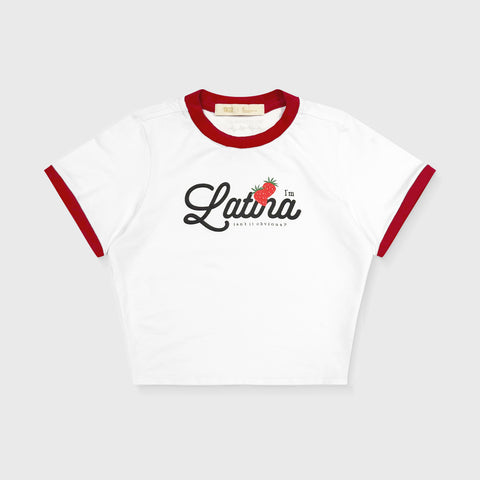 La Solar x True Baby Tee - White