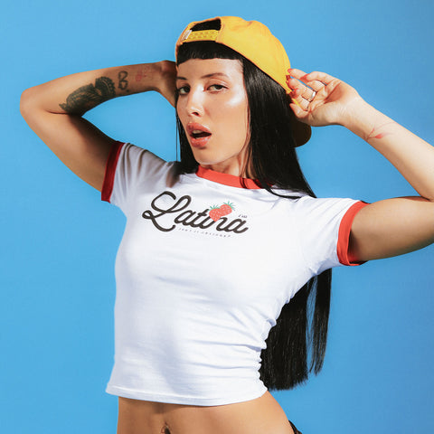 La Solar x True Baby Tee - White