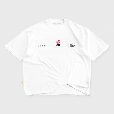 La Solar x True Boxy T-Shirt - White
