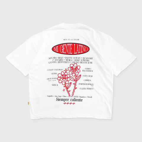 La Solar x True Boxy T-Shirt - White