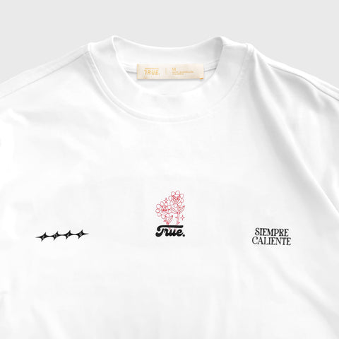 La Solar x True Boxy T-Shirt - White