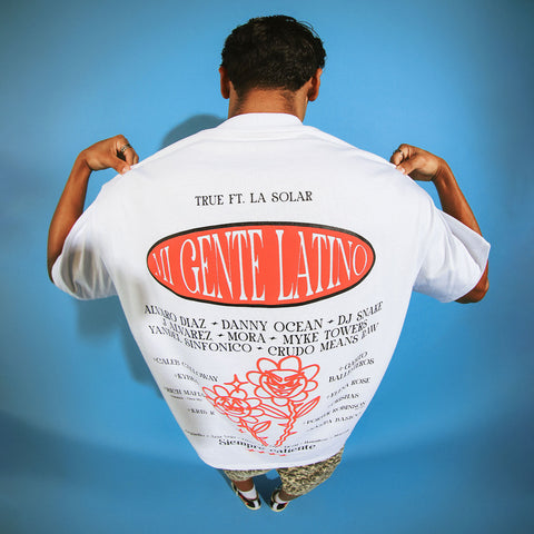 La Solar x True Boxy T-Shirt - White