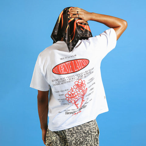 La Solar x True Boxy T-Shirt - White