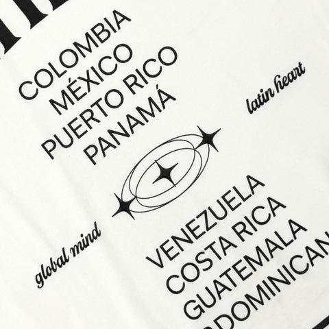 Latinos Oversized T-Shirt - Cream
