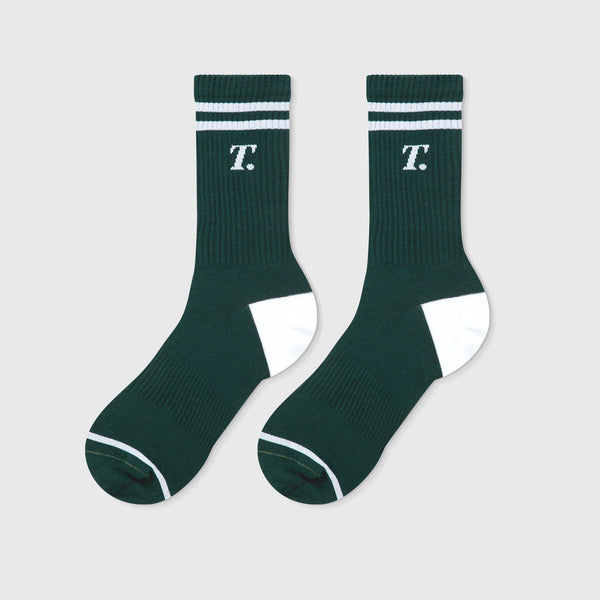 Lounge Socks - Pine Green