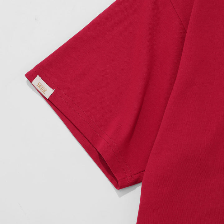 Lucky Oversized T-Shirt - Red