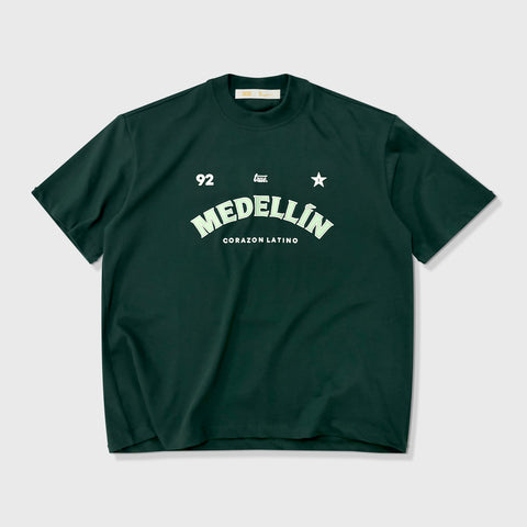 Medellin Latin Heart T-Shirt - Green
