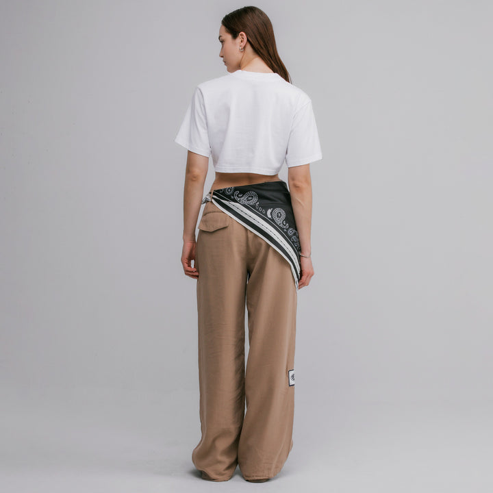 Medellín Crop Top - White