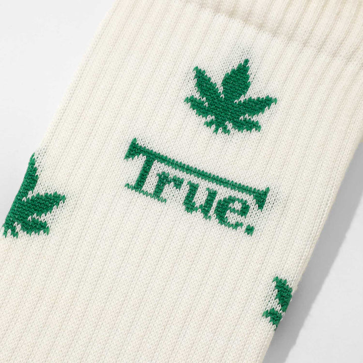 Calcetines Print True X Herb - Crema