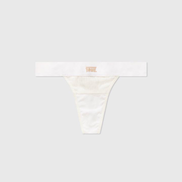 Mesh Cut-Out Bottom - Cream