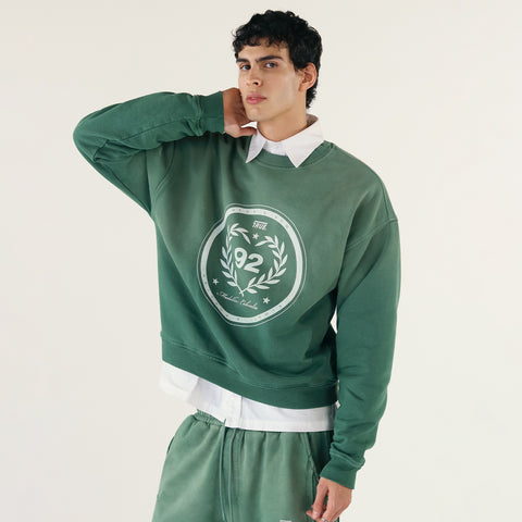 One Pulse Pullover - Gradient Green