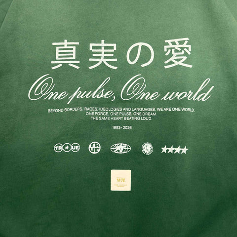 One Pulse Pullover - Gradient Green
