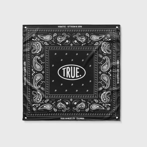 Paisley Bandana - Black